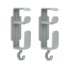 2 Pack CPAP Hose Holder for Bed, Hanger Tube & Mask with Anti-Unhook Feature Organizer