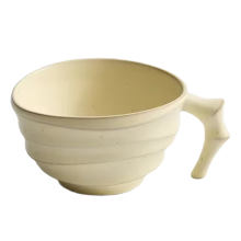 Vintage Coffee Cup Ceramic Mug High-End Exquisite Japanese Breakfast Milk White