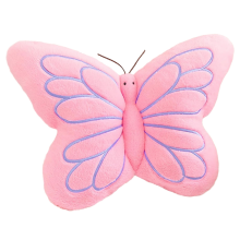 Butterfly Pillow Decorative Shaped Throw Soft Plush Cushion Decor for Bedroom Living Room Sofa Couch Pink