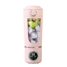700ml Portable Blender Powerful Cordless Mini Smoothie with 12 Blade for Protein Shakes Fruit