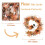 6 FT Fall Garland with Lights Timer Function Automatic on/Off Decorations 4