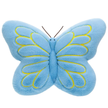 Butterfly Pillow Decorative Shaped Throw Soft Plush Cushion Decor for Bedroom Living Room Sofa Couch Blue