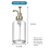 Drinkware Coffee Syrup Dispenser Accessories 16oz/500ml with Funnel Pump Leak Proof 6