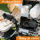 Universal Stroller Snack Tray Attachment with Dust Cover Sturdy Cup Holder Clamp 8