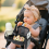 Universal Stroller Snack Tray Attachment with Dust Cover Sturdy Cup Holder Clamp 6