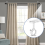 6 Pack No Drill Ceiling Mount Rod Brackets, Heavy Duty Self Adhesive Holders, Adjustable Hooks Hanging Transparent 5