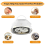 2pcs Pest Traps for Inside Your Home with Light Trap Bug USB Charing Insec Kitchen Living Room 8