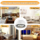 2pcs Pest Traps for Inside Your Home with Light Trap Bug USB Charing Insec Kitchen Living Room 11