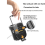 Stroller Bicycle Water Cup Holder Storage Rack Baby Mobile Phone 5