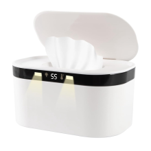 Baby Wipe Warmer, Wet Warmer 5 Modes of Temperature Heating Control Dual Heat for Baby'S Comfort