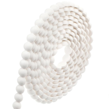 Flexible Molding Trim Peel and Stick for Walls 10ft Decorative Bead Pearl DIY Wall Bathroom Mirror Frame