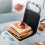 Multifunction Sandwich Maker Fast Heating Toaster Breakfast Making Machine Kitchen Electric Baking Pan Roast Meat EU 3