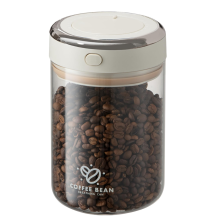 Coffee Bean Storage Container Lid with One-Way Valve Seal Date Tracker for Other Foods Jar B
