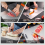 Pure Titanium Cutting Board for Domestic Fruit Chopping Kitchen Use Light-Duty 6