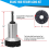 Wheel Hub Resurfacing Kit Rust Cleaning Tools Maintenance Brake Disc Removal Tool for Rotor 4