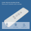 AC123-06 6 Channel Wireless RF433.92 Controller Transmitter Remote, Working for Electric Blinds 6