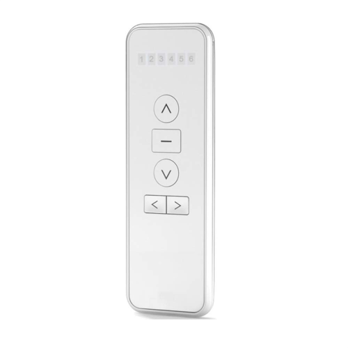AC123-06 6 Channel Wireless RF433.92 Controller Transmitter Remote, Working for Electric Blinds 1