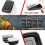 1000ml Thick Disposable Takeaway Lunch Box Tableware Can Be Microwave Heated Rectangular Plastic Bowl Food Packaging 10