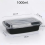 1000ml Thick Disposable Takeaway Lunch Box Tableware Can Be Microwave Heated Rectangular Plastic Bowl Food Packaging 4