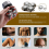 2Pack Professional Replacement Head for Skulls Pitbulls Shaver Gold PRO, Silver Diamond 3