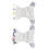 Baby Cloth Pocket Diapers One Size Adjustable 13