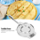 Tortilla Maker, Aluminum Alloy Quesadilla Roti Maker DIY Foldable Tool 5