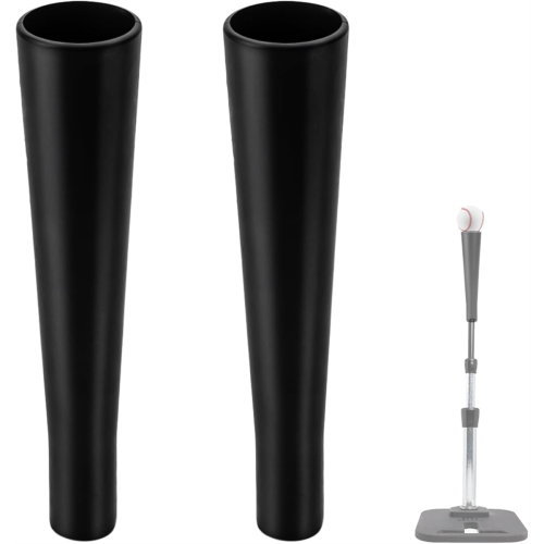 2 Pcs Replacement Batting Tee Topper Compatible, Ball Rest Rubber Cup for Practice Training Hitting Baseball or Softball