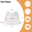12 Pcs Hat Shaper for Caps Plastic Display Stand Multiple Hats with Shaping Inserts and Tabletop Cap Holder 4