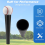 2 Pcs Replacement Batting Tee Topper Compatible, Ball Rest Rubber Cup for Practice Training Hitting Baseball or Softball 3