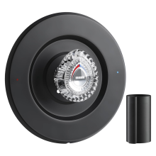 Black Shower Trim Kit for T470 31661SN and Tub/Shower Trim, 1225