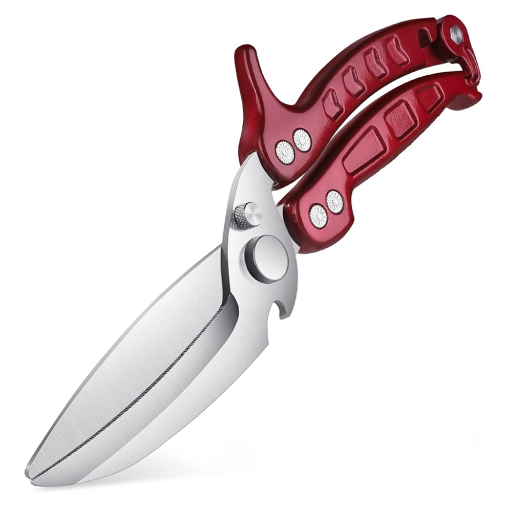 Heavy Duty Poultry Shears - A Must Have Kitchen Dishwasher Safe and Stainless Food Scissors-image-OPC-PJSHS2N-NEW
