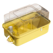Portable Hamster Carrier Cage,Breathable Small Animal Handbag,Outdoor Pet Cage Case for Squirrel,C