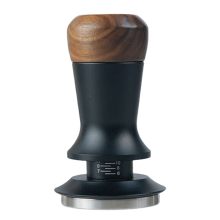 53mm Espresso Coffee Tamper Adjustable Height Constant Force Stainless Steel Base Internal Spring