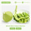 Kitchen Gadget Funnel Vegetable Radish Cutter Shred Spiral Device 6