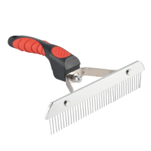 Pet Comb Extra-Large Rake Grooming Brush Deshedding Tool Beauty For Large Dogs Golden Retriever Husky