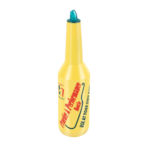 Flair Bartender Bartending Practice Bar Pub Bottle Wine Cocktail Shaker - Yellow 2