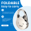 Cartoon Foldable Silver Tone Handbag Hook Antislip Rubber Base 7