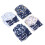4 Pcs Reusable Cloth Diapers Easy to Set Up 6