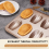 12Cup Shell Shaped Nonstick Madeleine Pan Carbon Steel Mold Baking Mould Tools 6