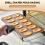 12Cup Shell Shaped Nonstick Madeleine Pan Carbon Steel Mold Baking Mould Tools 5