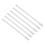 6 Pack Tension Rods, Adjustable Spring Cupboard Bars Rod Curtain Rods White 4