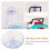 100Pcs 40Mm Clear Suction Cup Sucker Mushroom Head 4