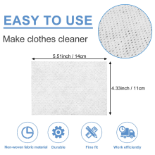 200Pcs Dyeing Cloth Washing Machine Use Mixed Proof Color Absorption Sheet Anti Dyed Laundry Grabber