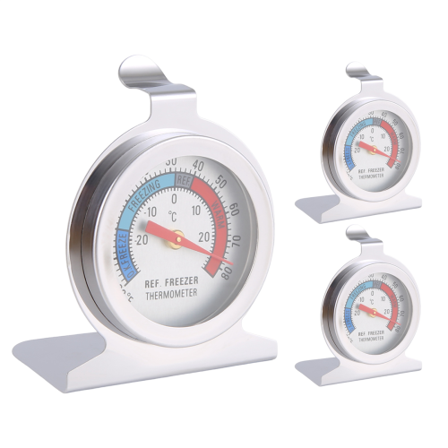 Refrigerator Freezer Thermometer Series Large Dial Temperature for 1