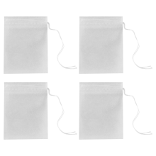 1000Pcs/Lot New Pla Biodegraded Tea Bag Filters Ultrasonic Corn Fiber Cords Bags Coffee Filter 6X8Cm