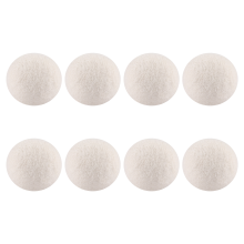 8-Pack 100% Premium Wool Dryer Balls XL,Handmade,Eco-Friendly,All-Natural