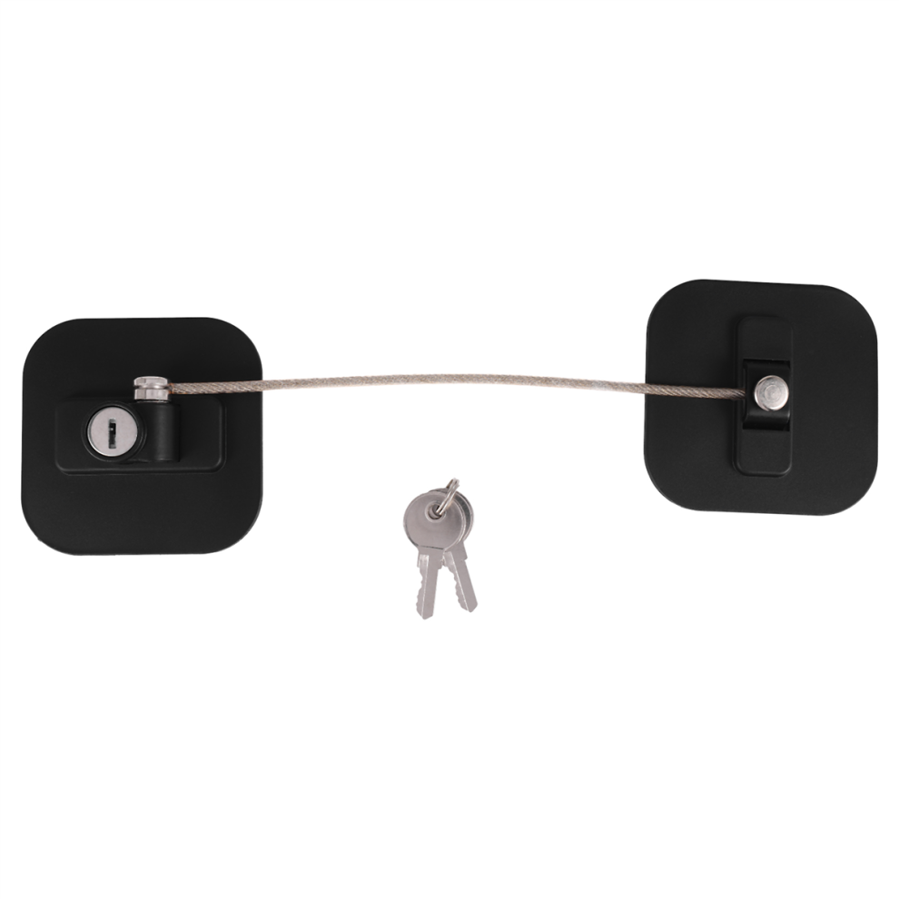 Refrigerator Strong Adhesive Lock For Cabinet File Drawer Window Child Safety With Keys Saudism