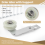 For W10837240 Dryer Idler Pulley with Bracket,Replace Part for 5