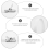 4 x bindings for elastic ironing board cover 10