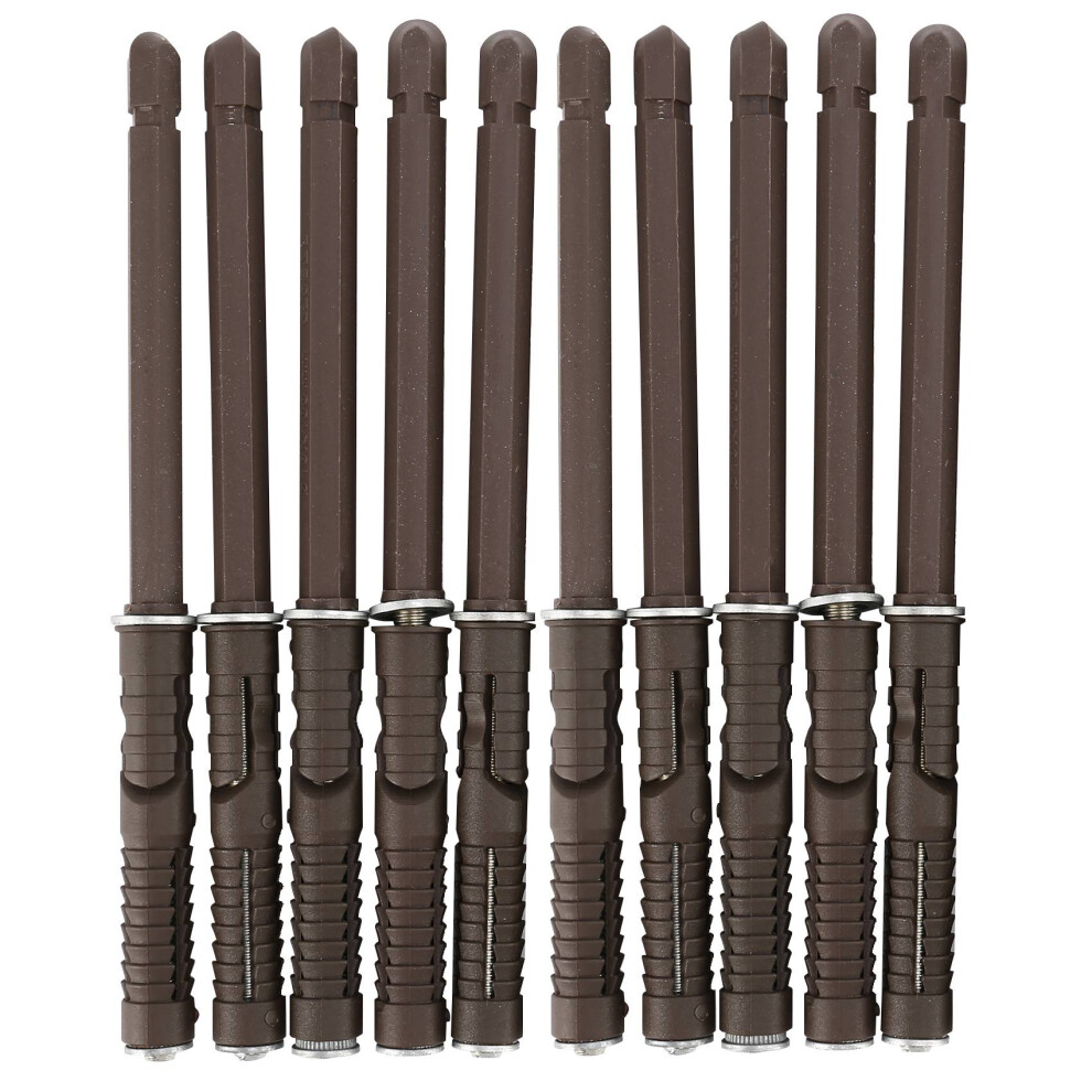 Floating Shelf Brackets -10 Pack Heavy Duty Wood Diy Adjustable Hardware Blind Supports Shelves 120 Lbs 4852888899339
